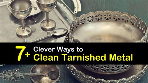 how to clean tarnished steel